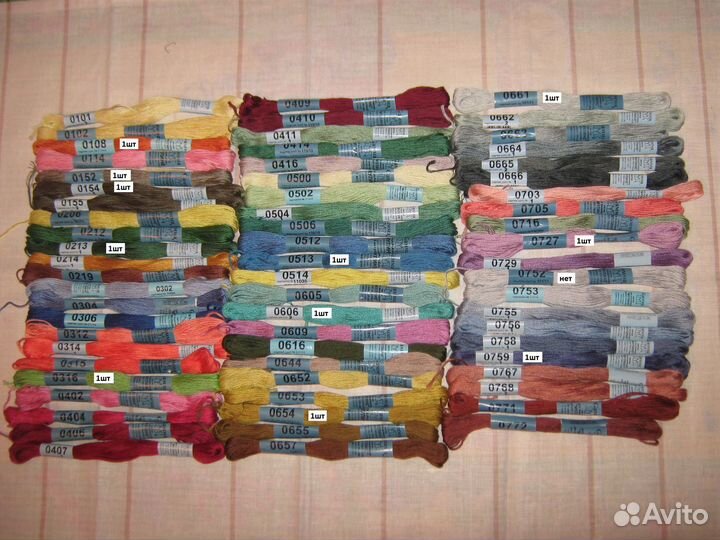 Нитки вышивальные Мулине Гамма