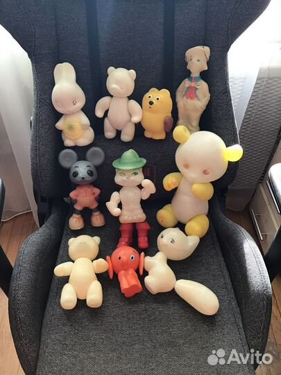 Игрушки пластмассовые СССР редкие