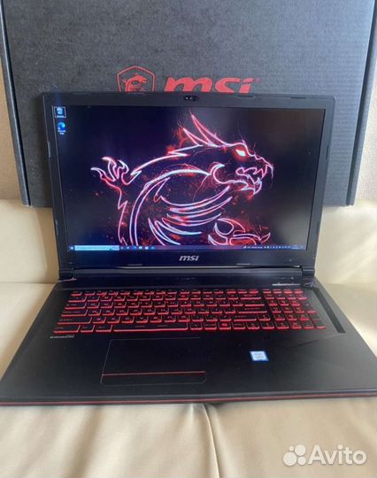 Игровой ноутбук msi 17.3