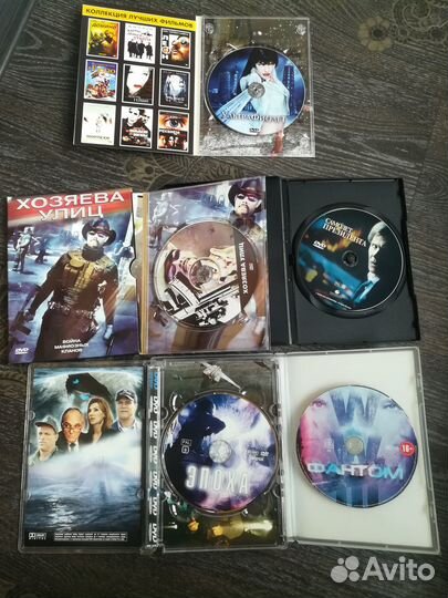 5 фильмов набором на двд дисках