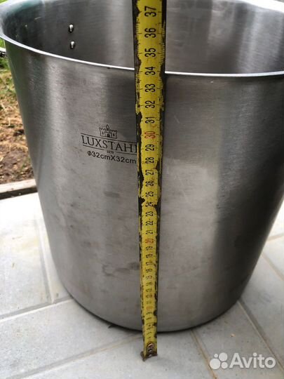 Бак кастрюля котел luxstahl