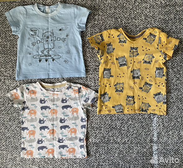 Вещи на мальчика h&m р-р 74, 80, 86, 92