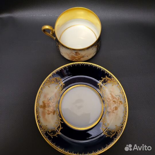 Чайная пара Братьев Корниловых 1884-1917 г