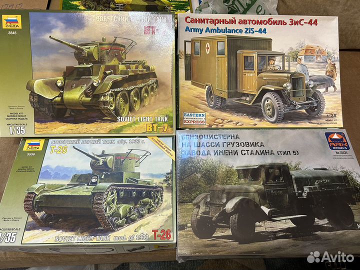 11- Сборные и готовые модели 1/35