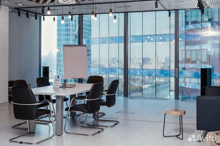 Панорамная Переговорная в Москва-сити на 29 Этаже