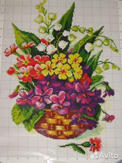 Вышивальные наборы для интерьера, Схемы