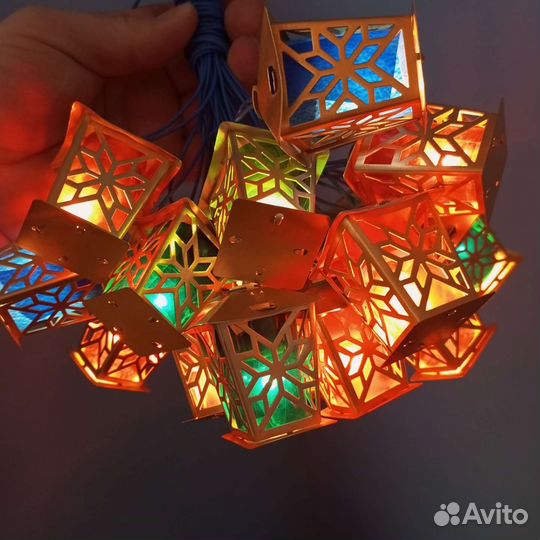 Елочная гирлянда СССР 