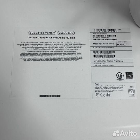 Новый MacBook Air m2 15