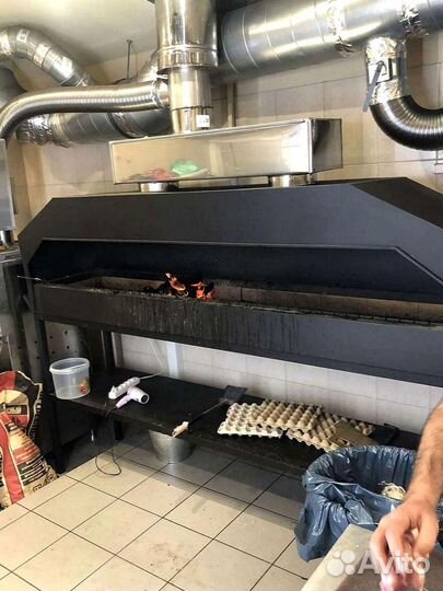 Мангал для установки в помещениях