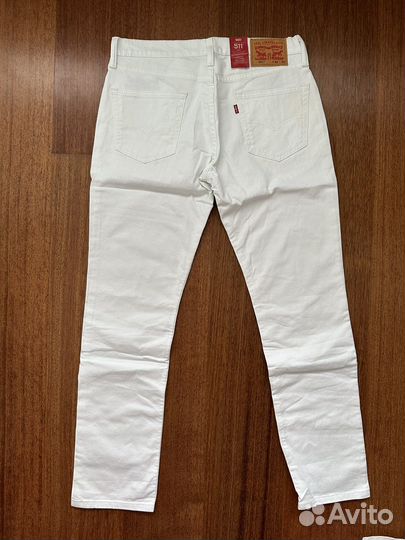 Джинсы Левис Levi’s белые, 511, 501