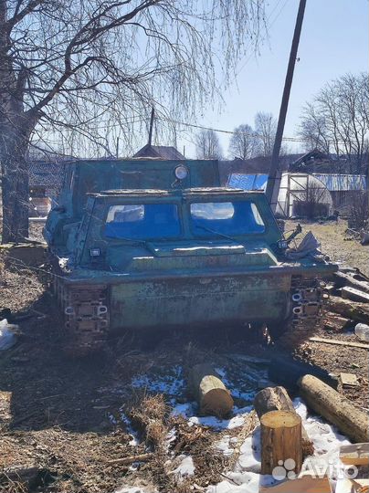 Гусеничный транспортер-тягач, газ-34036, Дизель