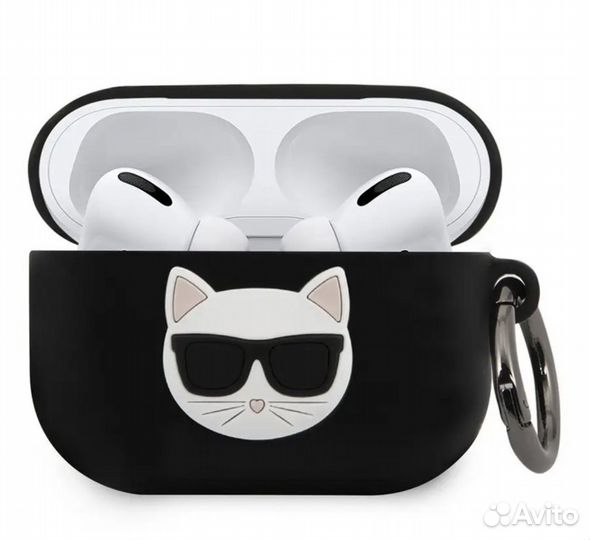 Чехол для наушников airpods pro karl lagerfeld