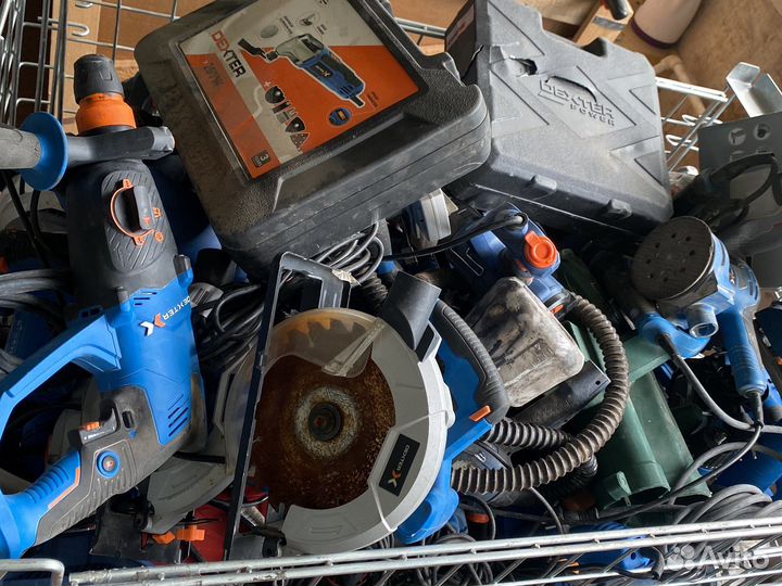 Электроинструмент на запчасти весом (кг)