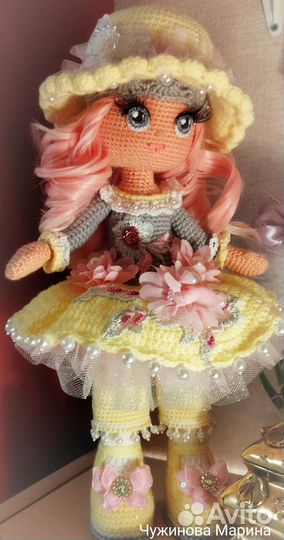 Интерьерная кукла ручной работы