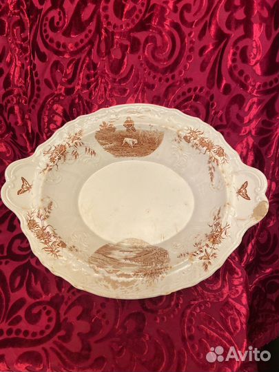 Супница-терина. Антикварная.Гарднер в Москве