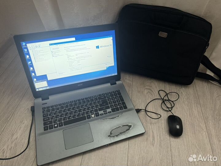 Большой acer 17 дюмов видео 2 GB GT820M