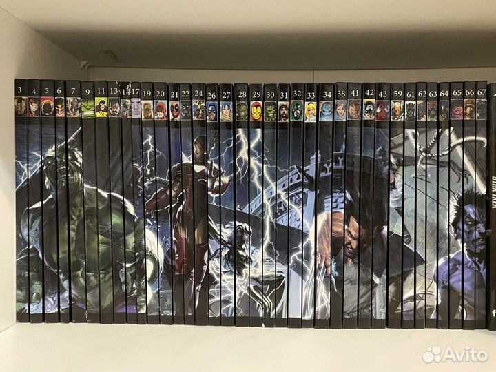 Комиксы Marvel Hachette коллекция