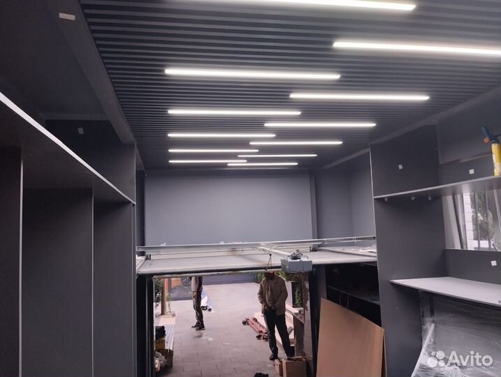 Кубообразный потолок/Цвет 7015