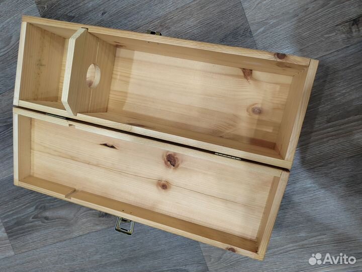 Деревянная подарочная коробка для вина