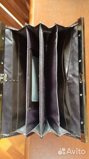 Кошелек большой женский кожаный