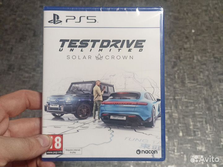 Test Drive Unlimited Solar Crown ps5 диск