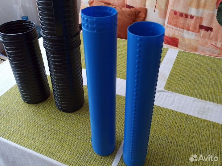 Тубус синий