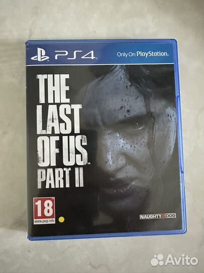 Диск на ps4 одни из нас 2
