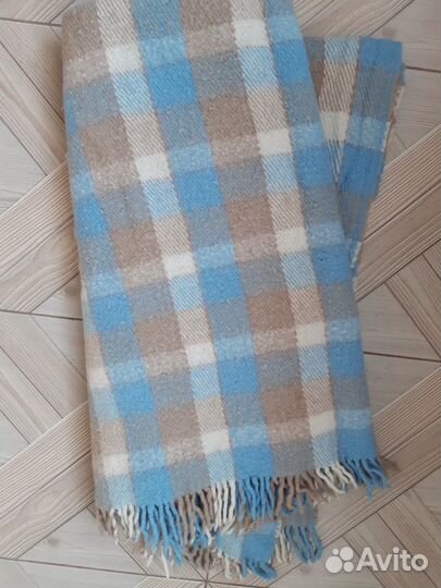 Плед - накидка на кресло 160х155