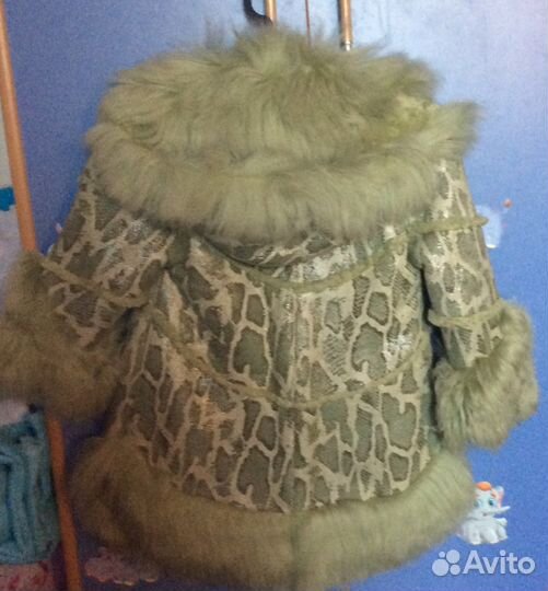 Детская дубленка