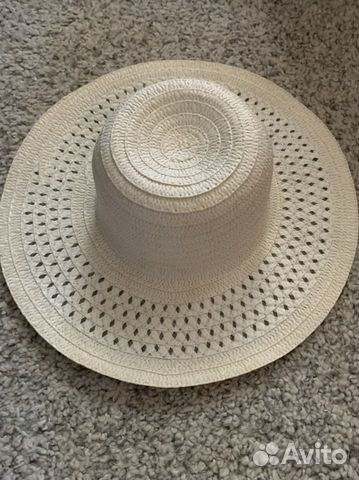 Шляпа женская соломенная