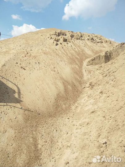 Песок, щебень, асфальтная срезка, глина