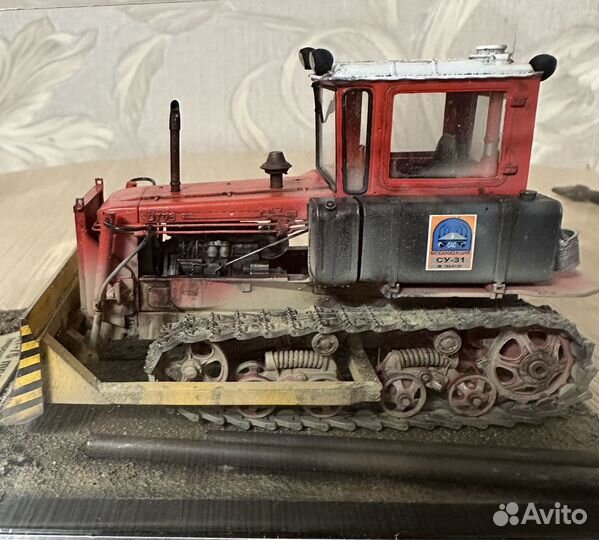 Модель бульдозера дт 75