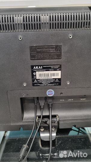 Продается телевизор akai lea-19v07p