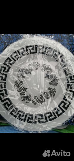 Тарелки гусь хрустальный