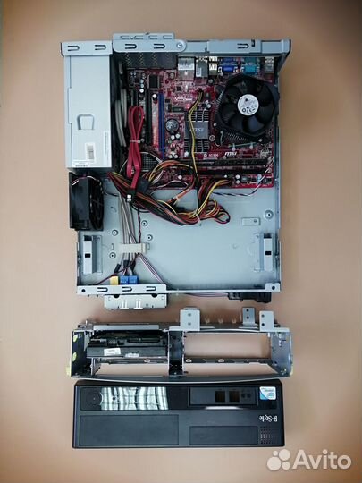 Корпус для компьютера, с бп inwin 641 bl