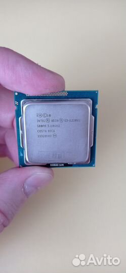 Процессор intel xeon e3 1220 v2