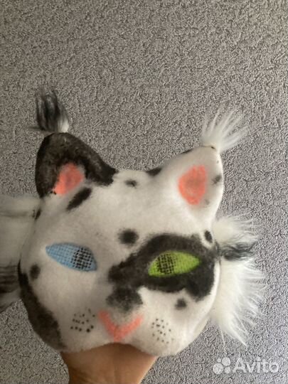 Маска для квадробики с мехом