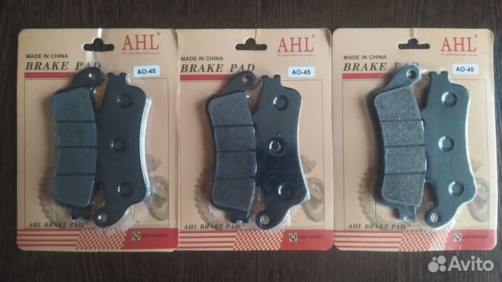 Тормозные колодки для мотоциклов Honda