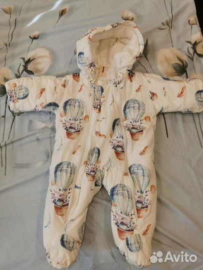 Очень удобный комплект на выписку зимний