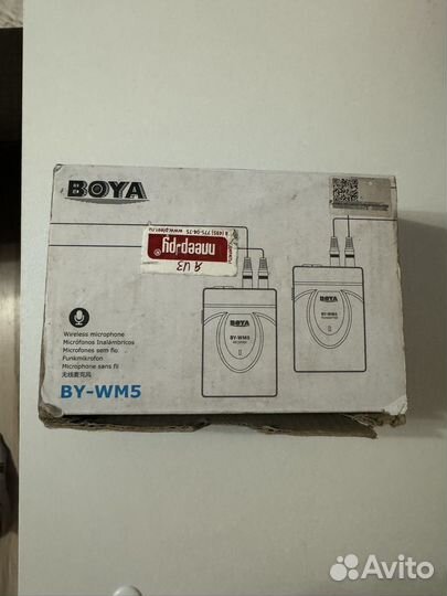 Петличный микрофон boya WM5