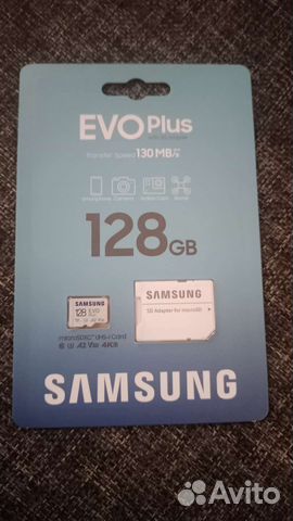 Карта памяти micro sd Samsung 128 гб