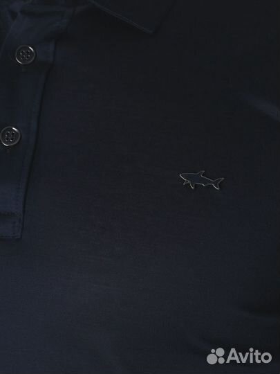 Поло хлопковое Paul & Shark