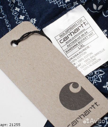 Панама carhartt двусторонняя