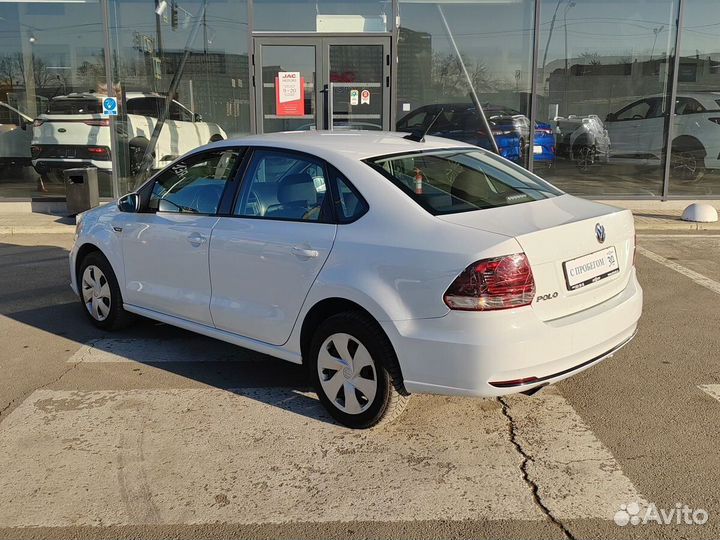 Volkswagen Polo 1.6 AT, 2018, 121 337 км