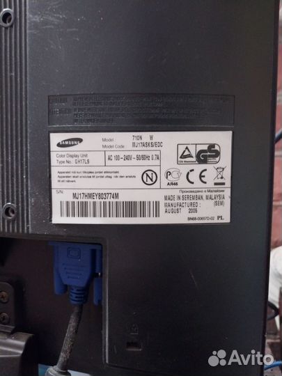 Монитор Acer и Samsung