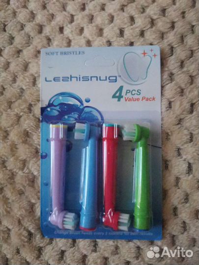 Насадки для зубной щетки oral b детские