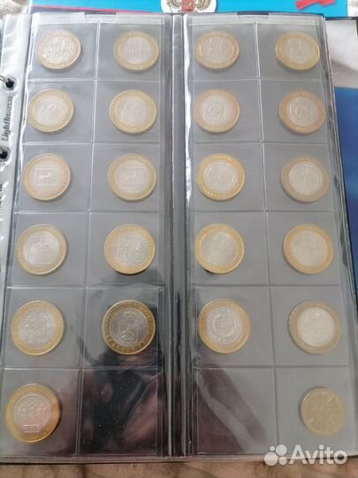 Полная Коллекция 10 рублевых монет+ 25 рублевые