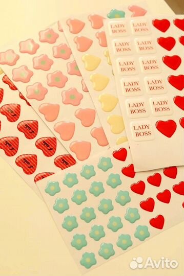 Объемные стикеры оптом