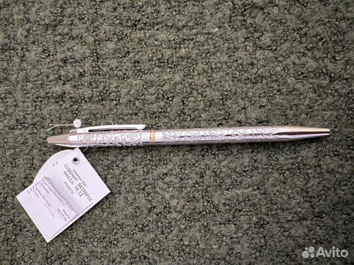 Ручка серебряная 925 проба Sokolov