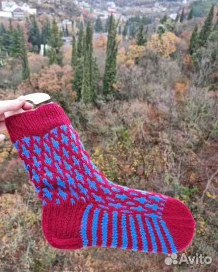 Носки вязаные ручной работы